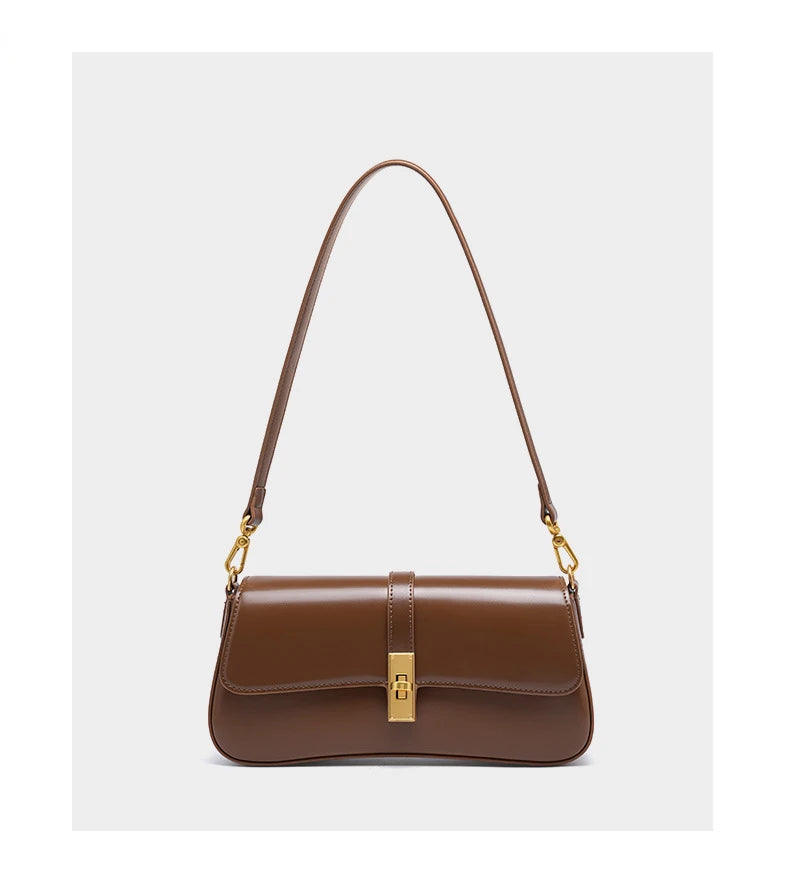 Jonlily Women Genuine Leather Shoulder Bag Female Fashion Handbag Totes Small Underarm Bag Casual Daybag Mini Purse -KG1313