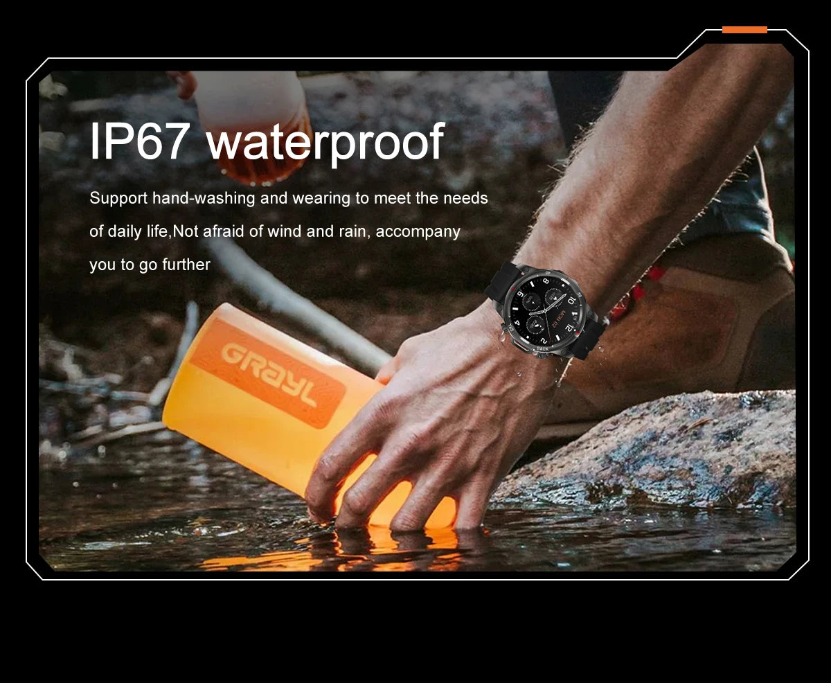 2024 New NFC Men's Smart Watch Bluetooth Call LED Sports Smart Watch Heart Rate Sleep Health Temperature Monitoring Smartwatches