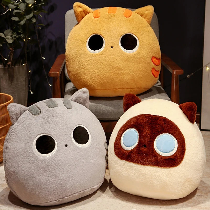 1pc 10CM Kawaii Cat Plush Pendant Dolls Lovely Kitten Keychain Plush Toys Stuffed Soft Cartoon Animal for Kids Girls Bag Decor