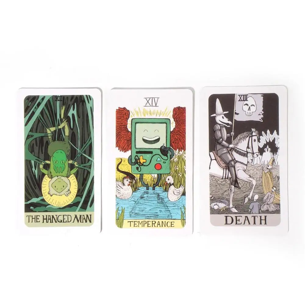 Tarot Cards Deck 78Pcs Adventure Tarot Cards Playing Board Game Party Birthday Gift Board Game Card Fortune Telling Divination