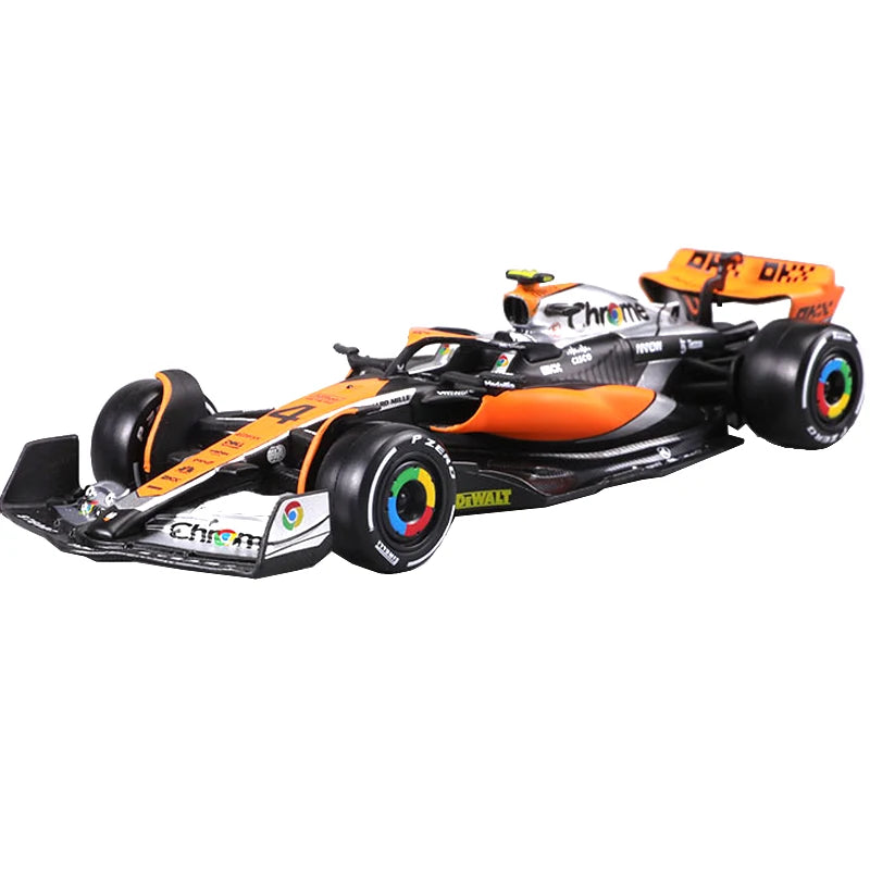 Bburago NEW 2023 McLaren F1 Team Champion Red Bull Racing Heuer RB19 Alpine A523 Formula One Alloy Super Toy Alfa C43 model Car