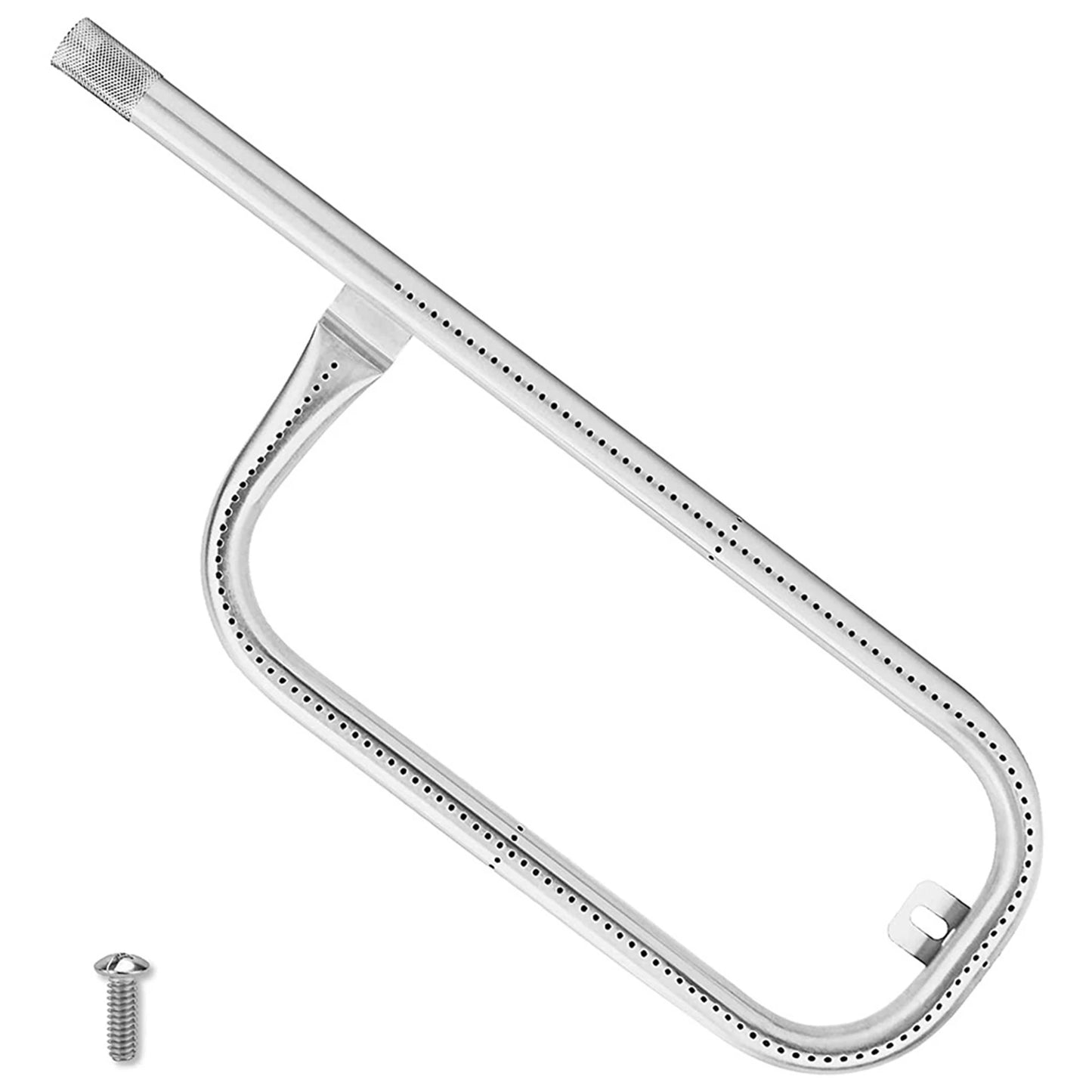 For Weber Q100 Q120 Q1000 Q1200 Baby Q Sliver Barbeque Accessories 304 Stainless Steel 60040 69957 Grill Burner Tube Replacement