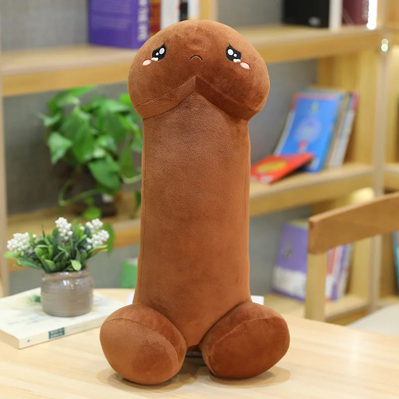 Big Size Trick Penis Simulation Plush Toy Boy Dick Plushie Penis Plush Hug Pillow Stuffed Sexy Interesting Gifts For Girlfriend