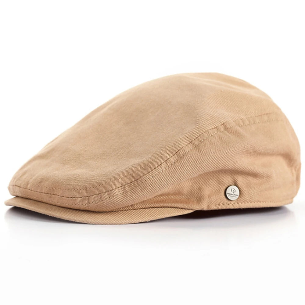 HT4156 Beret New Spring Summer Cap Hats for Men Women Adjustable Flat Beret Cap Male Female Artist Painter Beret Hat