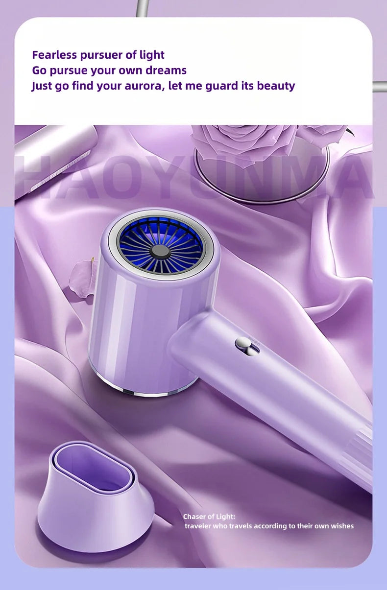 High Speed Electric Turbine Airflow Low-Noise Constant Temperature Fast Drying Hair Dryer EU/US/UK/AU Plug for Home Salons