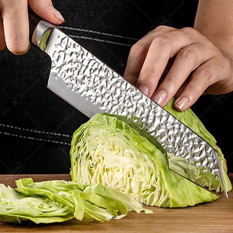Professional Kitchen Knives Handmade Forged Stainless Steel Knife Kitchen Slicing Meat Bone Traditional Kitchen Knives and Tools