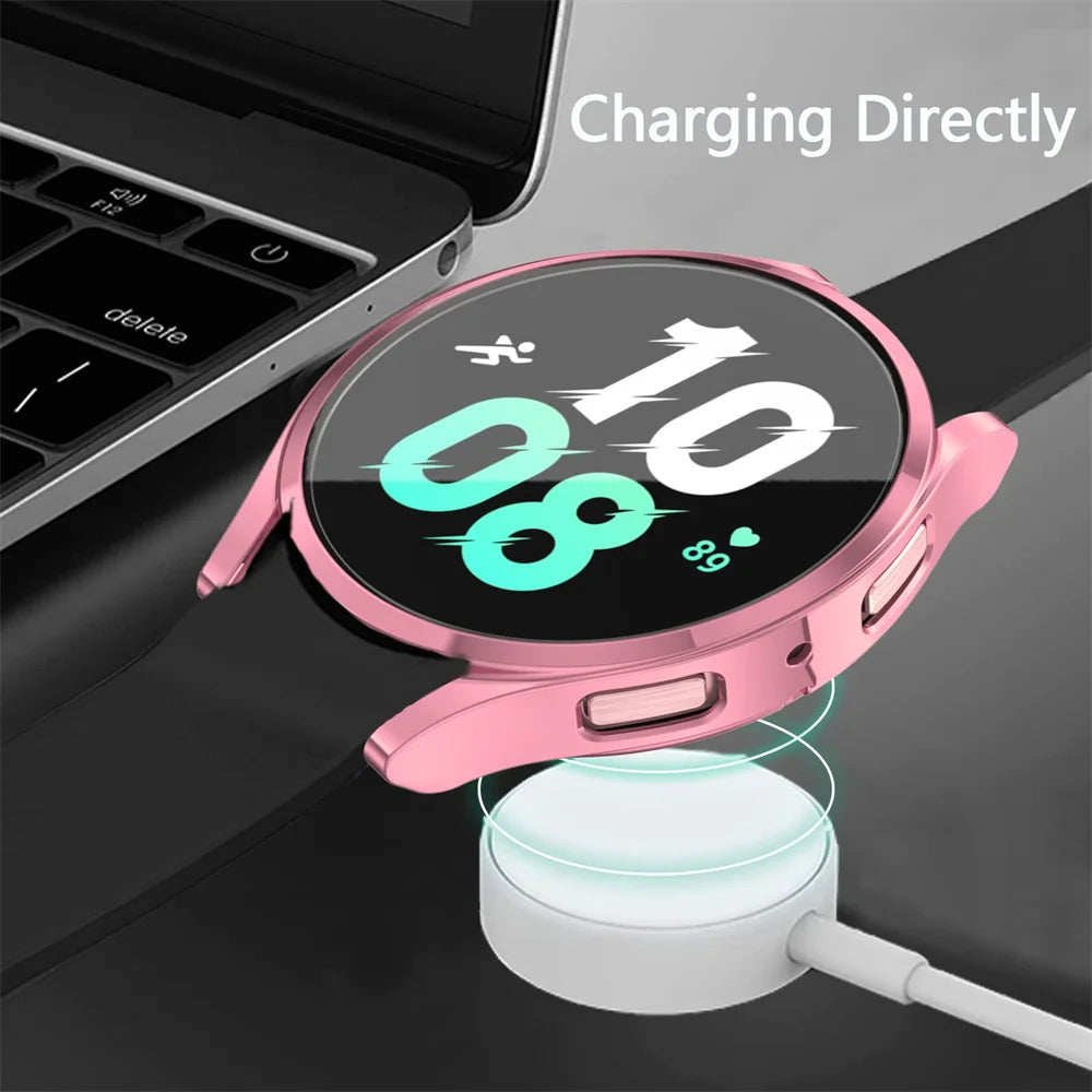 Watch Case for Samsung Galaxy Watch 4/5 40mm 44mm TPU Screen Protector All-Around Bumper Protective Cover galaxy Watch 5 4 44mm