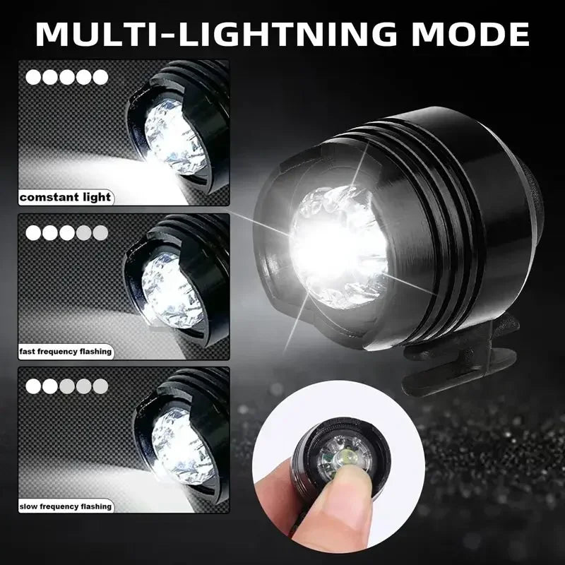 NEW Waterproof Shoe Light Outdoor Camping Crocs Charms Adult Kids Shoe Decoration Jibbitz Headlights for Crocs Accessories 1Pcs