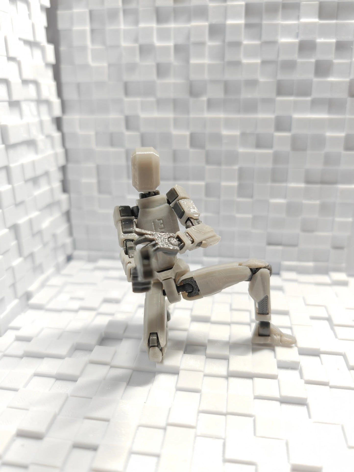Titan 13 Action Figures T13 Figure 3D Printed Multi-Jointed Movable Lucky 13 Action Figure Nova 13 Action Figure Dummy