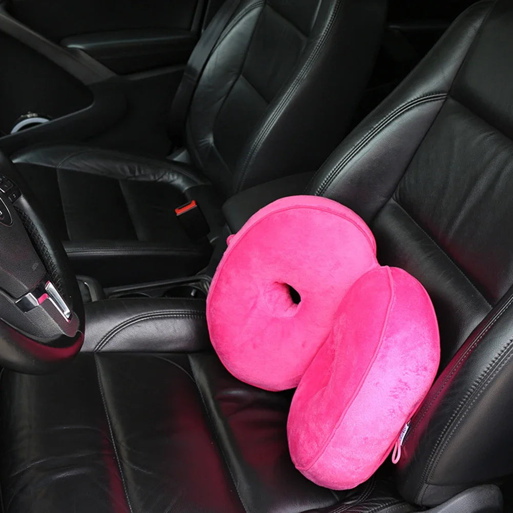 Multifunctional Seat Cushion Dual Comfort Memory Foam of Hip Lift Sitting Cushion Beautiful Butt Seat Cushion for Home Pressure