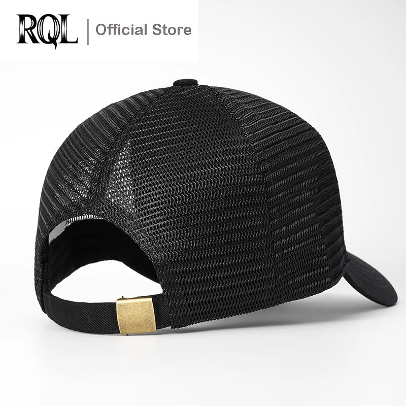 Big Head High Baseball Cap for Men Women Back Mesh Summer Breathable Sun Hat Light Weight Trucker Sports Golf Hat Outdoor Hats