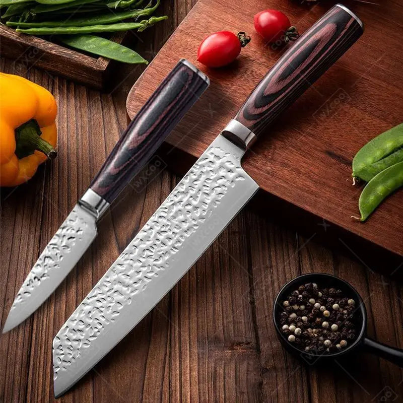 Professional Kitchen Knives Handmade Forged Stainless Steel Knife Kitchen Slicing Meat Bone Traditional Kitchen Knives and Tools