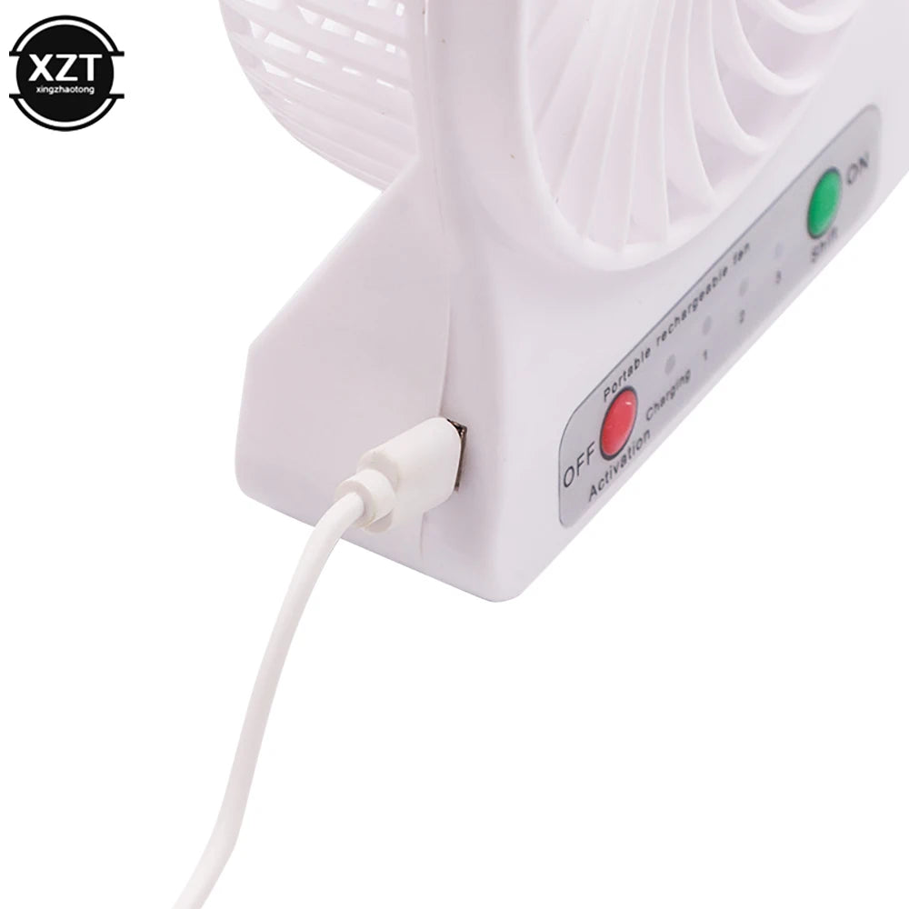 USB Mini Fan Handheld Fan Desktop Fan Portable USB Charging Fan Office Travel Dormitory Multi-color Options