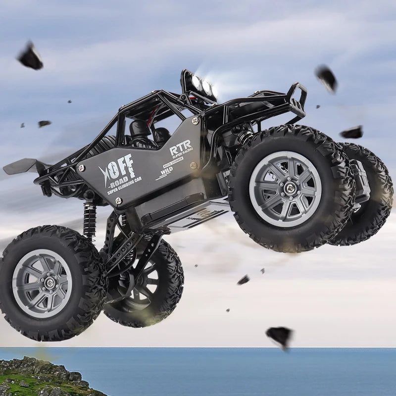 ZWN 1:20 Alloy RC Car With Led Lights 2.4G Radio Remote Control Cars Buggy Off-Road Control Trucks Boys Toys for Children Gifts