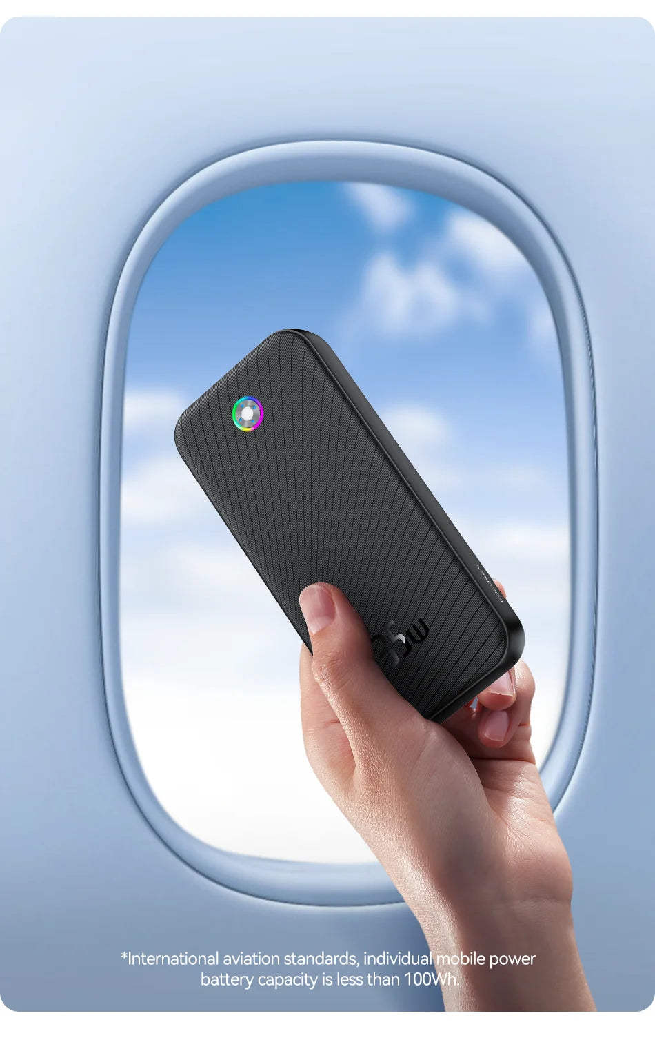 Rocoren 22.5W 20000mAh Power Bank QC PD 3.0 35W Fast Charge PowerBank Portable 10000mAh External Battery For iPhone 16 Xiaomi