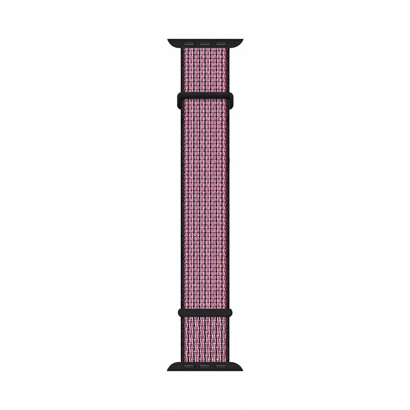 Nylon Loop Strap for Apple Watch Band 40mm 44mm 45mm 42mm 41mm 38mm Smart Belt Bracelet for IWatch Ultra 49mm 8/7/6/SE/5/4/3