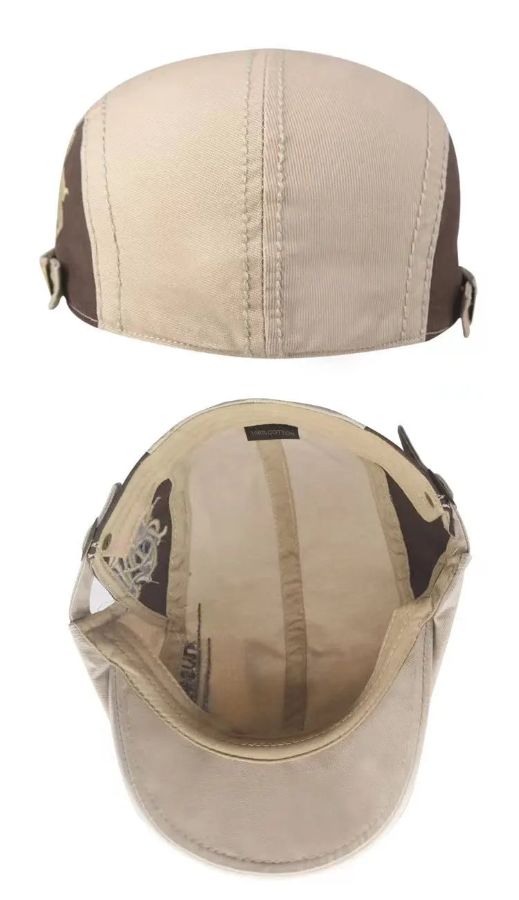 2024 New Summer outdoor Sports Cotton Berets Caps For Men Women Casual Peaked Caps letter embroidery Berets Hats Casquette Cap