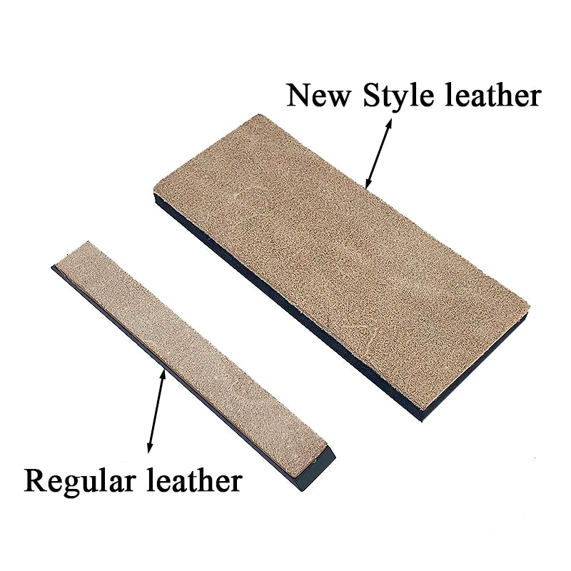 New Thickened Non-slip Base Diamond Stone Kitchen Knife Sharpening System Tool 15 Degree Sharpener Whetstone Leather Polishing