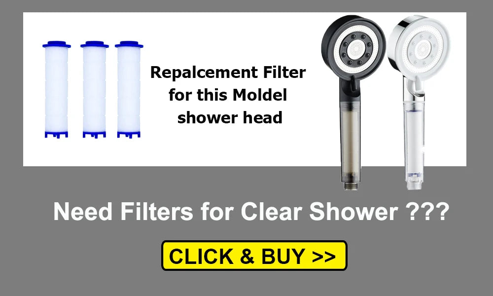 Black Silver Shower Head High Pressure 5 Modes Water Saving Nozzle Powerful Pressurized Spa Handheld Showers Bathroom accessorie