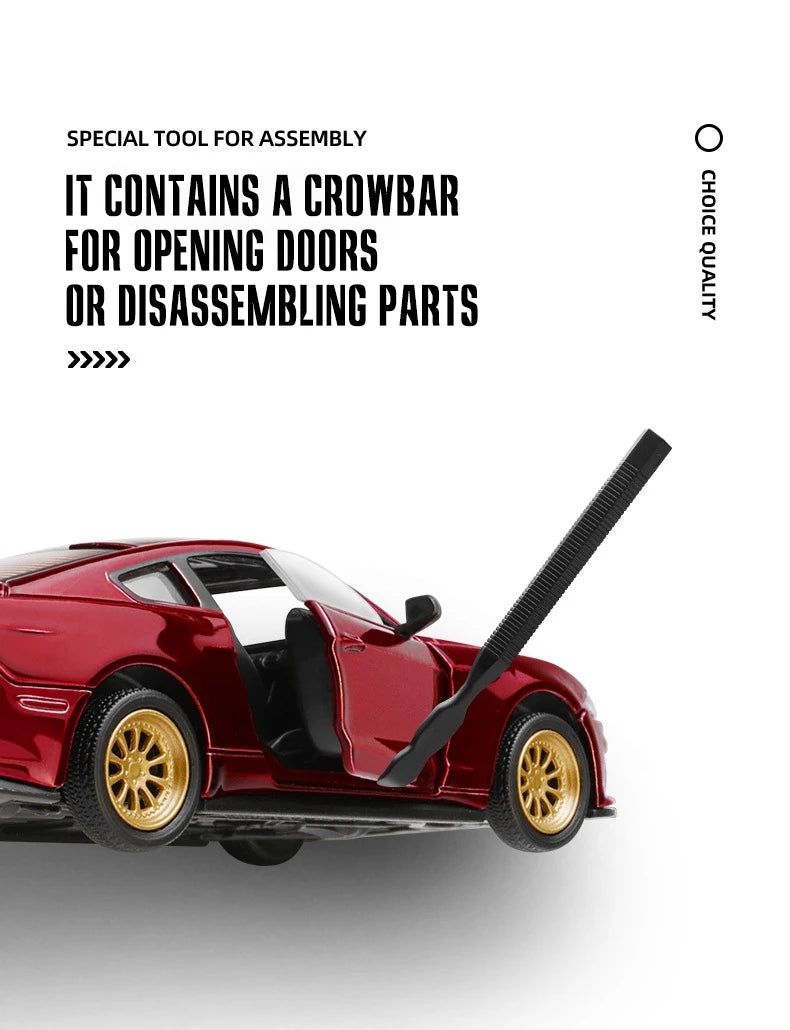 CCA MSZ 1:42 2018 Ford Mustang GT Alloy Toy Car Model Racing Alloy assembly series sports cars Fitting styles