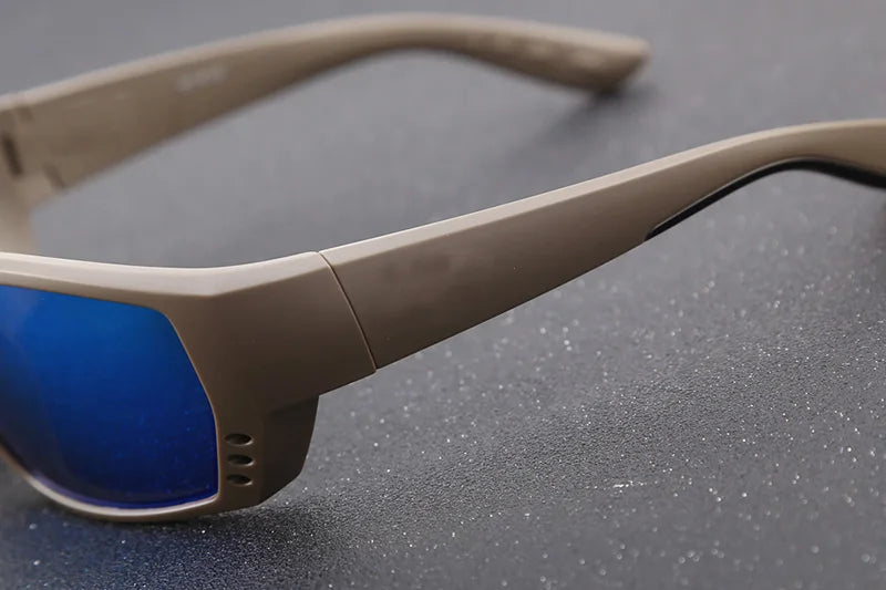 580P Tuna Alley Polarized Sunglasses Men Square Sunglasses For Men Fishing Eyewear Male Driving Sunglasses Oculos Travel Eyewear