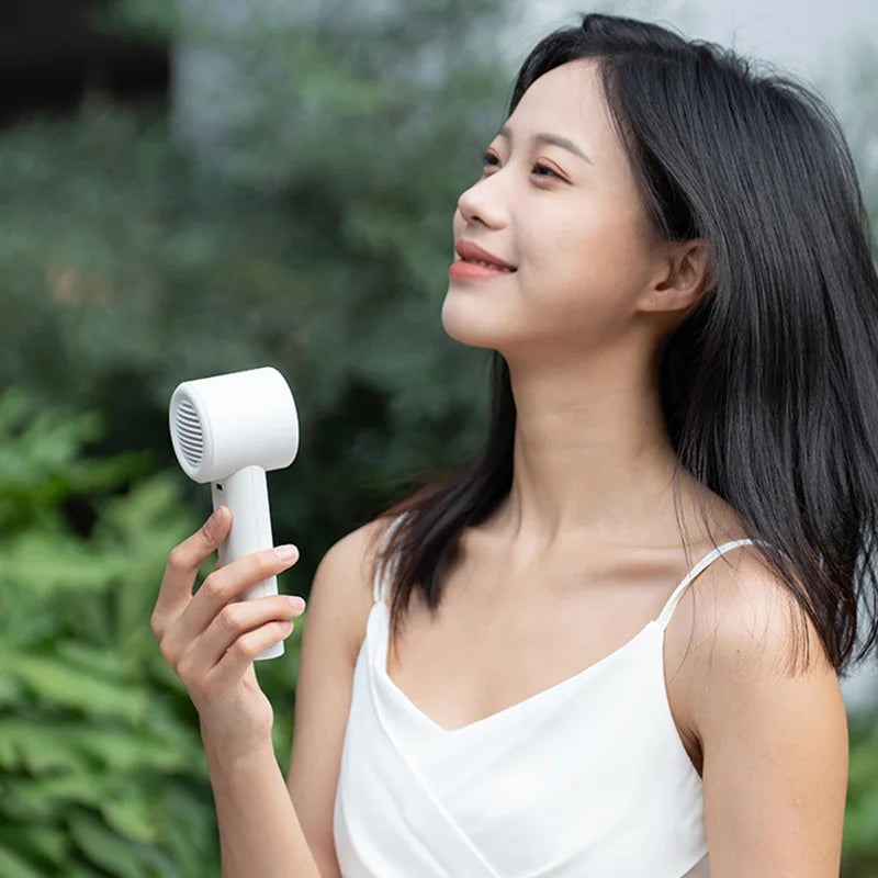 New Digital Handheld Fan High Speed Wind 100 Speeds Cooler Fan Ventilator Turbo Fan Air Circulator Handfan