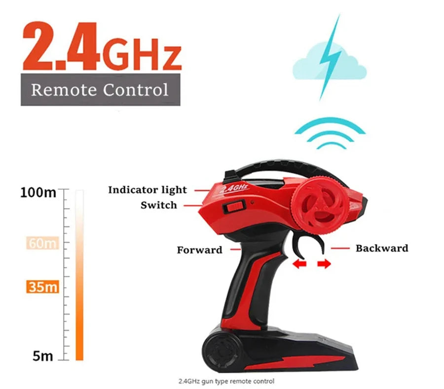 4WD Remote Control Off Road RC Car Radio Climbing Super Alloy Truck Buggy 4x4 RTR Vehicle Electric Toy for Children Kid Gift