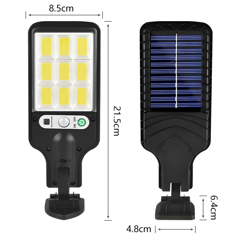 500000LM Solar Light Outdoor LED Solar Lamp Motion Sensor Street Light Waterproof Wall Light Garden Outdoor Christmas Decoration