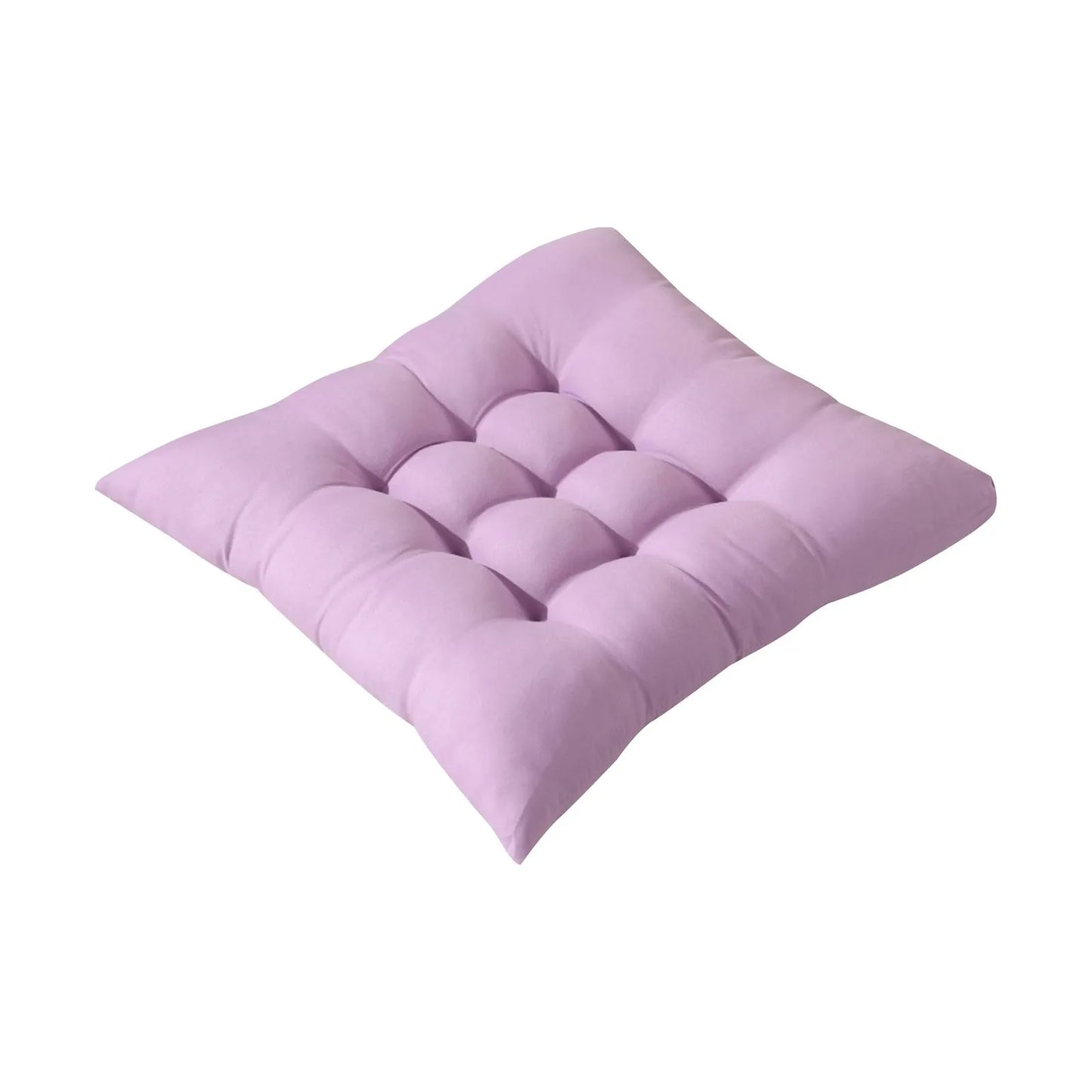 Solid Chair Cushion Square Mat Cotton Upholstery Soft Padded Cushion Pad Office Home Or Car Garden Sun Lounge Seat Cushion