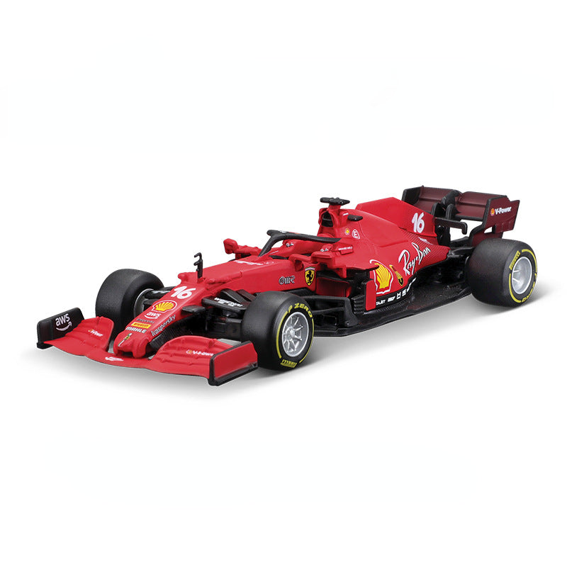 Bburago 1:43 F1 Model Car Mercedes Ferrari Redbull Racing SF23 AlpineA523 AlfaC43 Metal Diecast Verstappen Collectible Miniature
