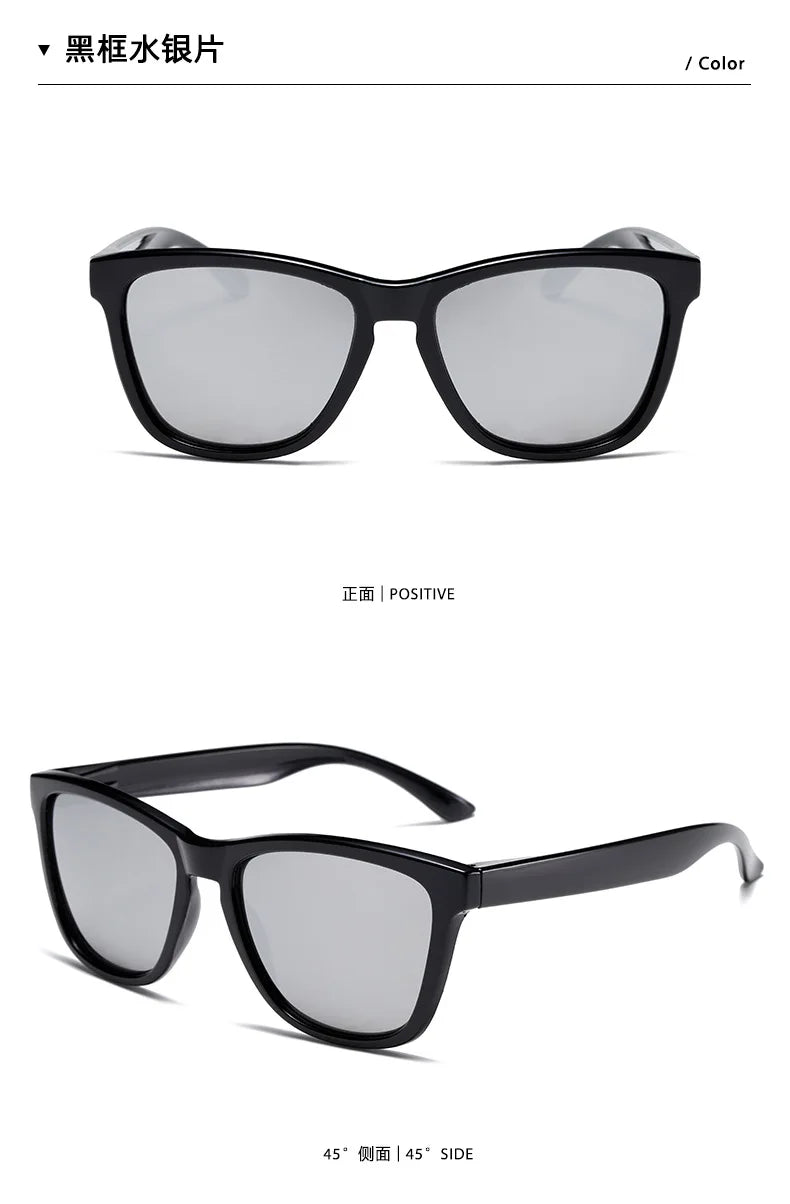 KLASSNUM 2024 Sunglasses Man Anti-uv Sun Glasses Coating Lens Driving Fishing UV 400 Protection Outdoor Sports Shades New In