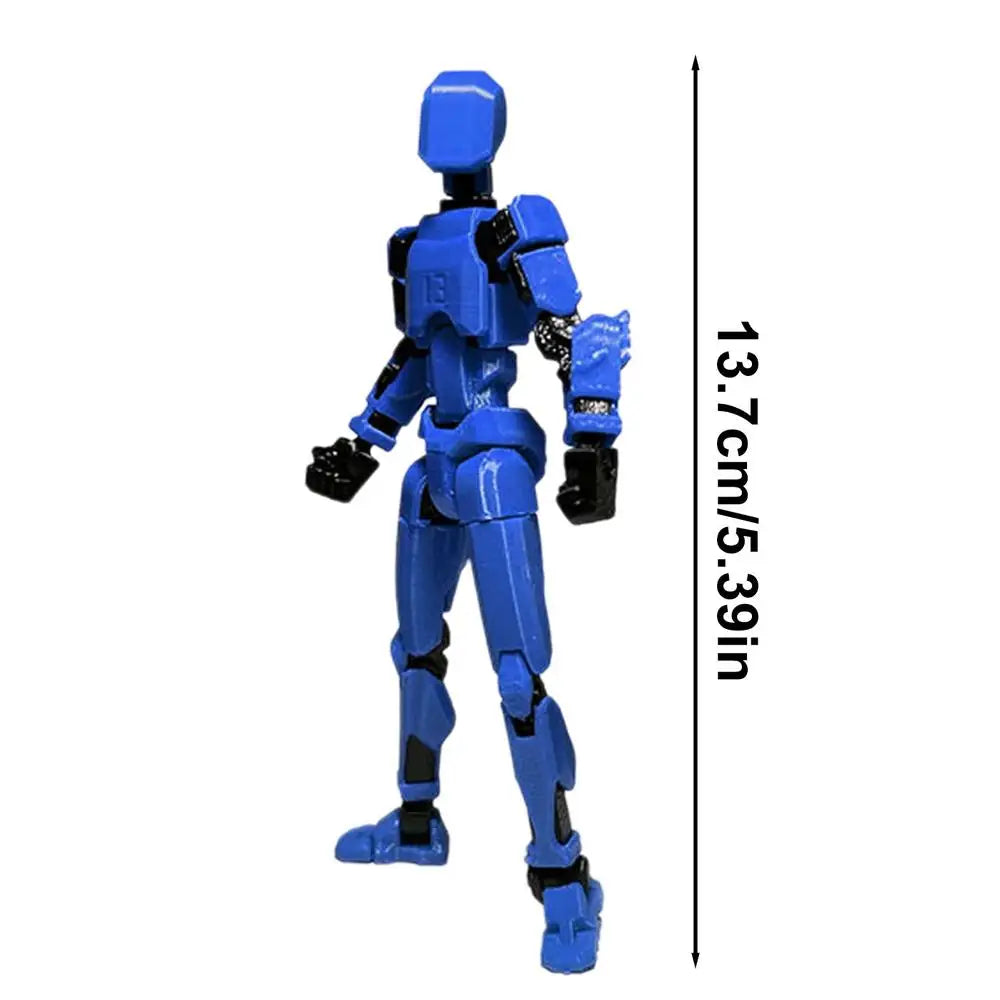 1PC Multi-Jointed Movable Shapeshift Robot Titan 13 Action Figures 3D Printed Mannequin Dummy Toys Kids Adults Children Game