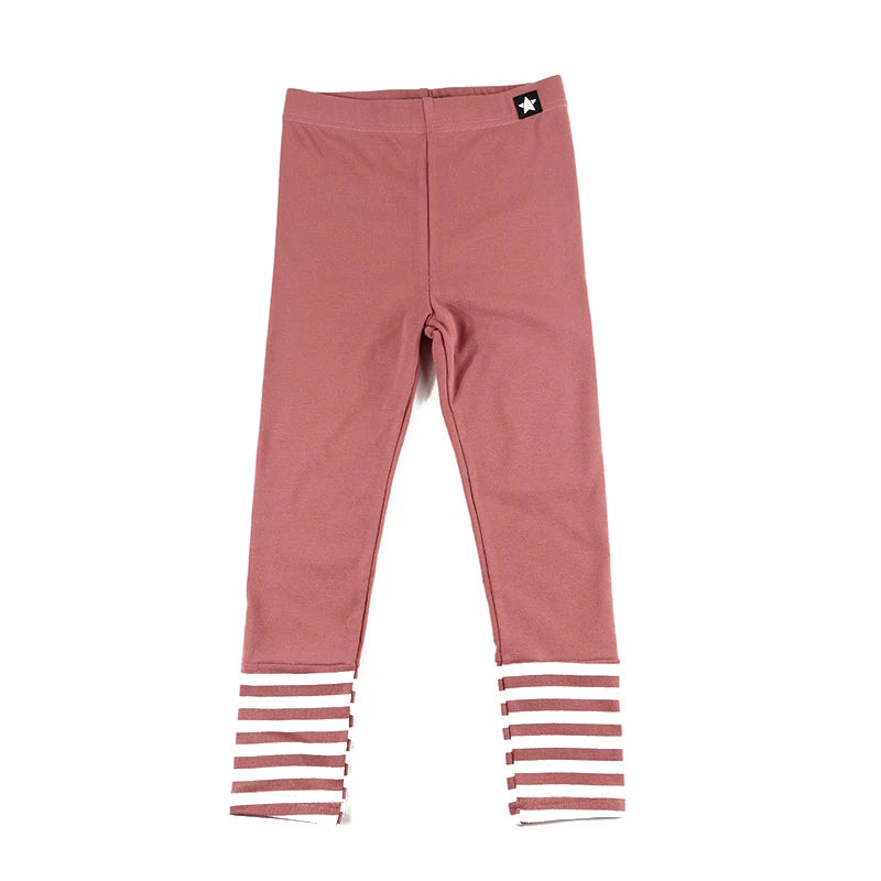 AA-Children clothes 2pcs top and pants half striped pajamas kids clothes boy/girl clothes front opening long sleeves all season