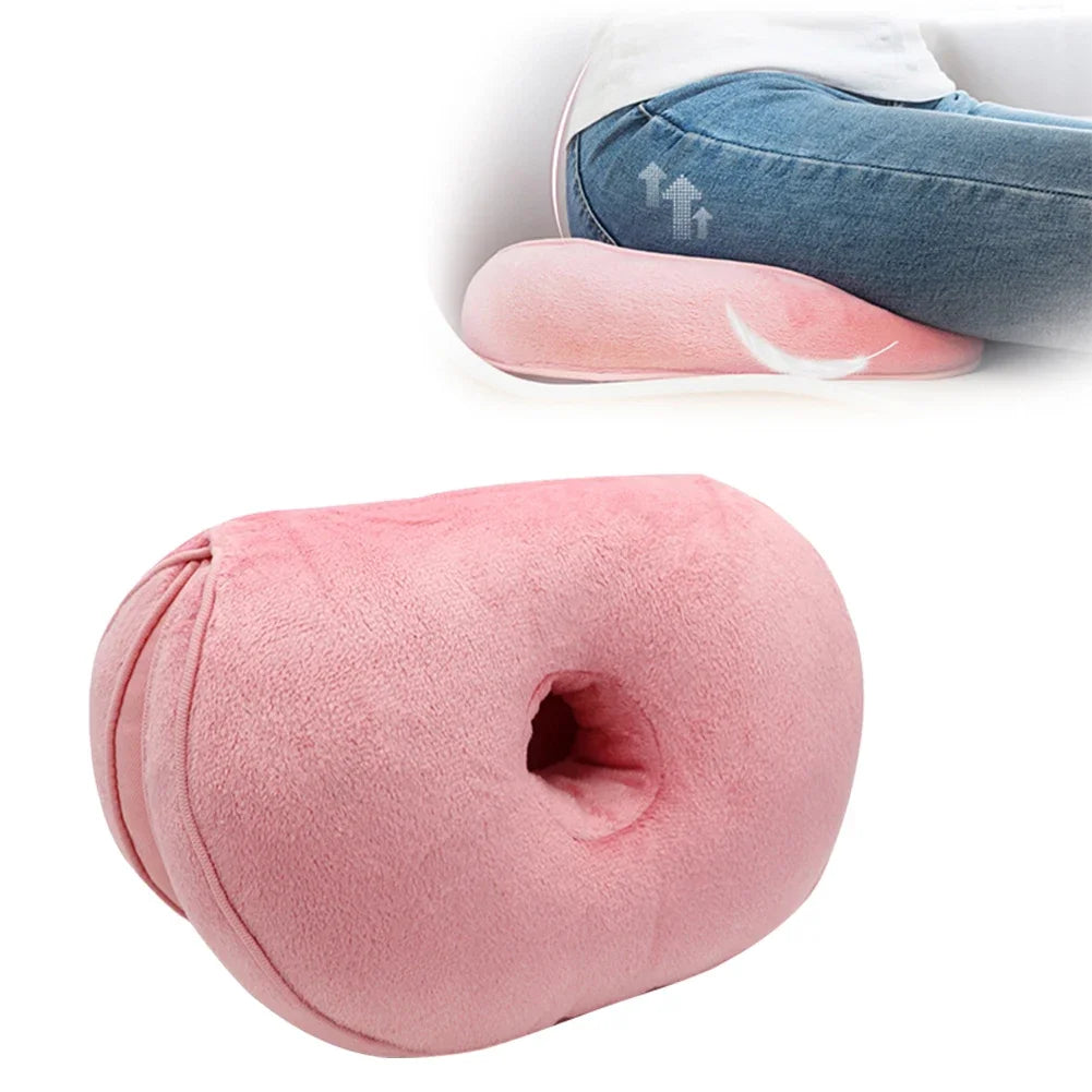 Multifunctional Seat Cushion Dual Comfort Memory Foam of Hip Lift Sitting Cushion Beautiful Butt Seat Cushion for Home Pressure