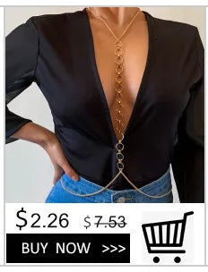 IngeSight.Z Sexy Multilayer Tassel Imitation Pearl Clip Bead Leg Chain Women Simple Adjustable Elastic Thigh Chain Body Jewelry