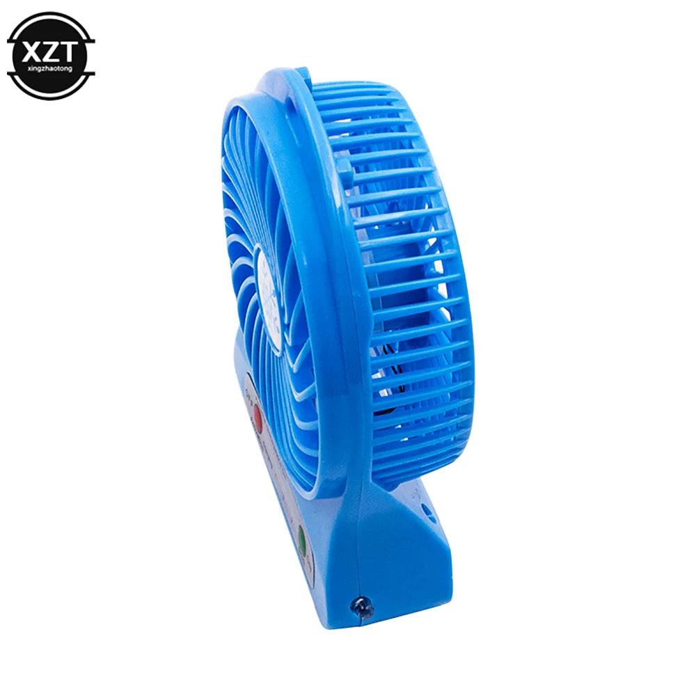 USB Mini Fan Handheld Fan Desktop Fan Portable USB Charging Fan Office Travel Dormitory Multi-color Options