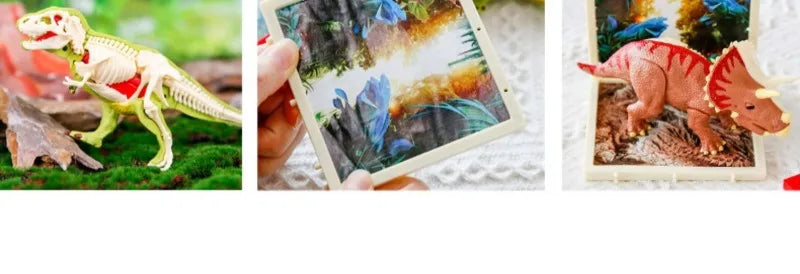 Jurassic World Kids Dinosaur Toy DIY Fossil Archaeology Excavation Kit Skeletons Dig Stem Science Educational Toys for Children