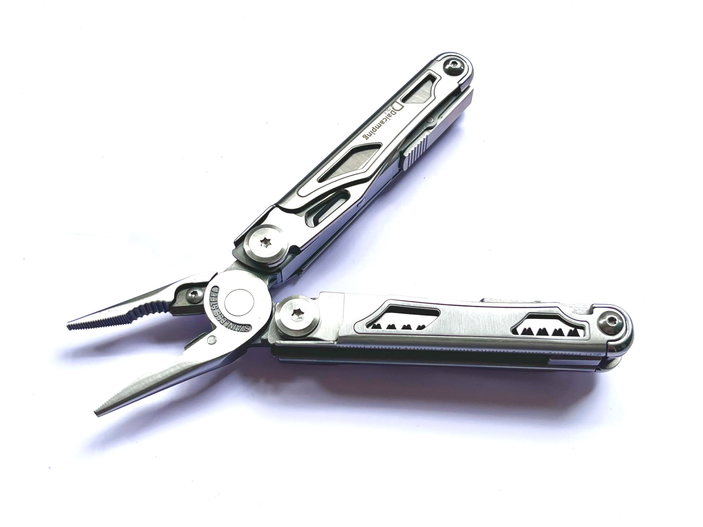 Daicamping DL1 Extra Cutter Scissors Saw Clamp Multi Tools / Clip Pliers Multifunctional Foldable EDC Folding Knife Multitools
