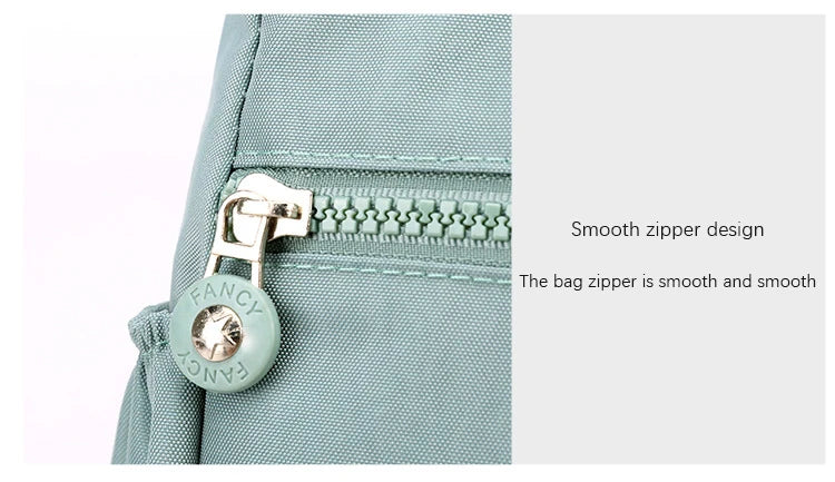 Women's Messenger large capacity Shoulder Bag Polyester Fashion Cosmetic Bag Simple and Versatile Handbag Crossbody Bag