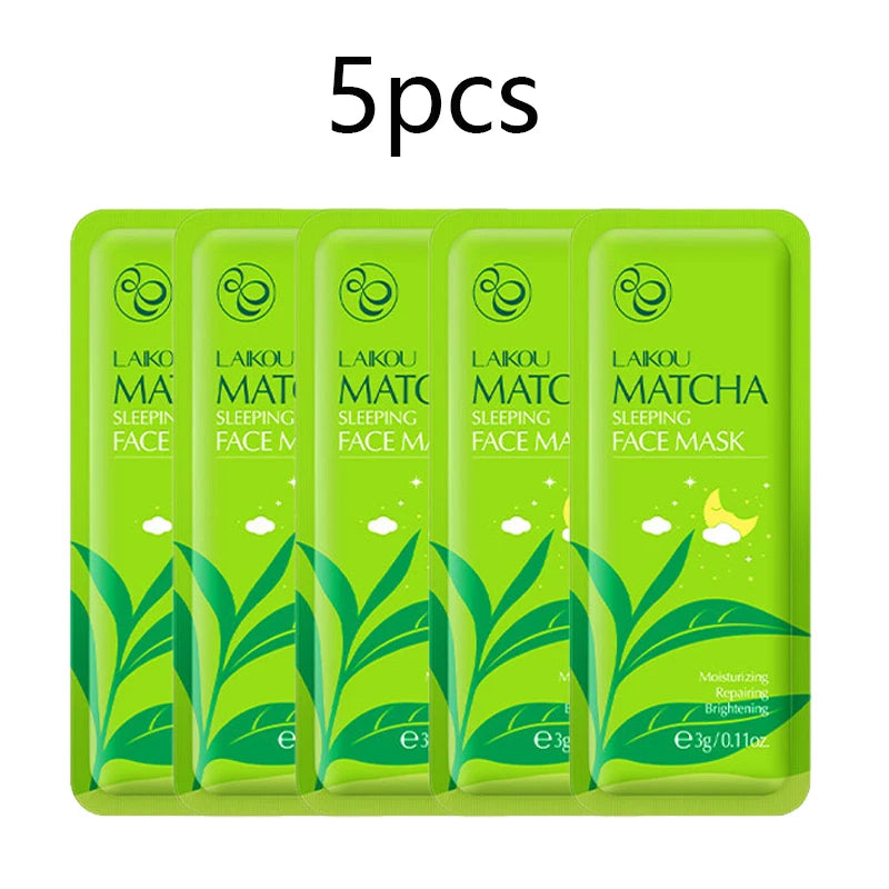 LAIKOU Sakura Seaweed Face Mask Skincare Centella Snail Collagen Facial Mask Sleeping Masks Beauty Korean Skin Care Products