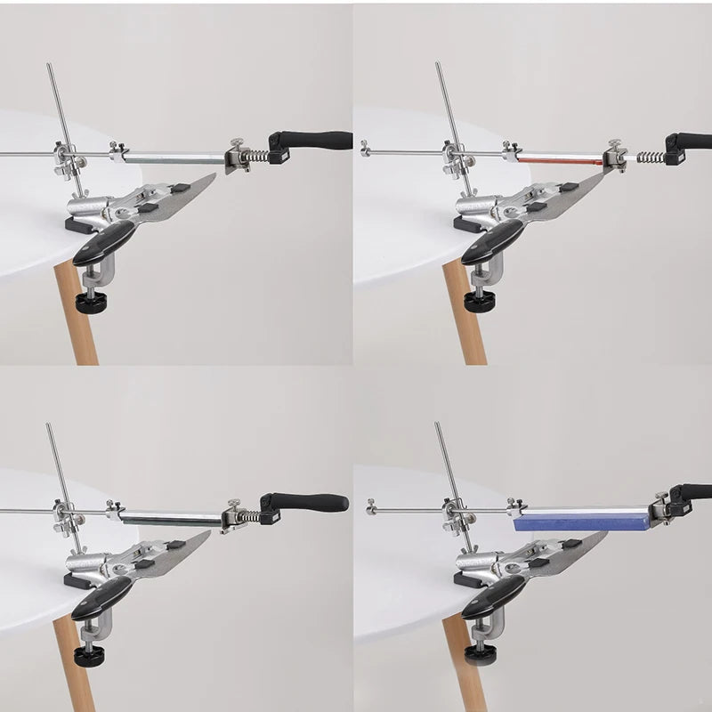 2023 New Upgraded Version Ruixin Pro RX009 Aluminium Alloy Knife Sharpener System 360 Degree Flip Constant Angle Grinding Tools