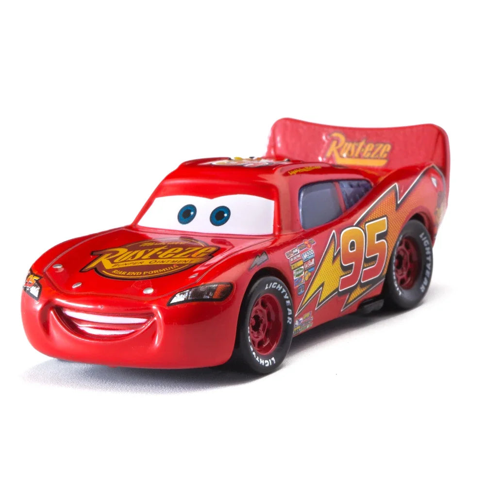Children Toys Car Disney Pixar Cars 3 Lightning McQueen Jackson Storm Mater 1:55 Diecast Metal Alloy Model Car Kid Gift