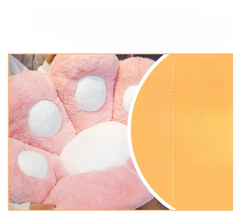 Cat Paw Chair Cushion Lovely Cat Paw CushionCat Paw Shape Chair Cushion Cozy Seat Pad Floor Cushion Seat Pillow