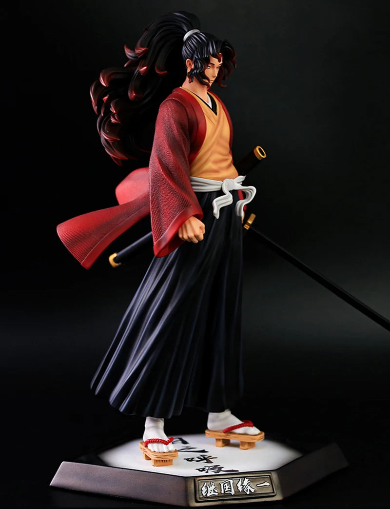 Anime Demon Slayer Kimetsu No Yaiba Figure Giyuutarou Daki Kokushibo Tsugikuni Yoriichi Douma Inosuke Action Figures Model Toys