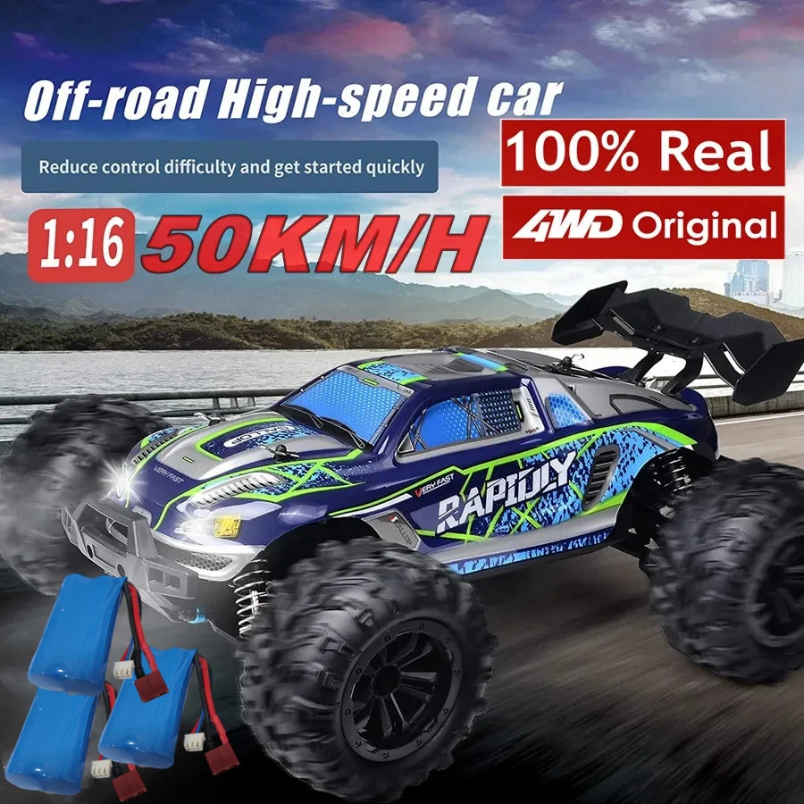 Super Brushless 80KM or 50KM/H 4WD RC Car With LED Remote Control Cars High Speed Drift Racing 4x4 Off Road Truck Kid Adult Toy