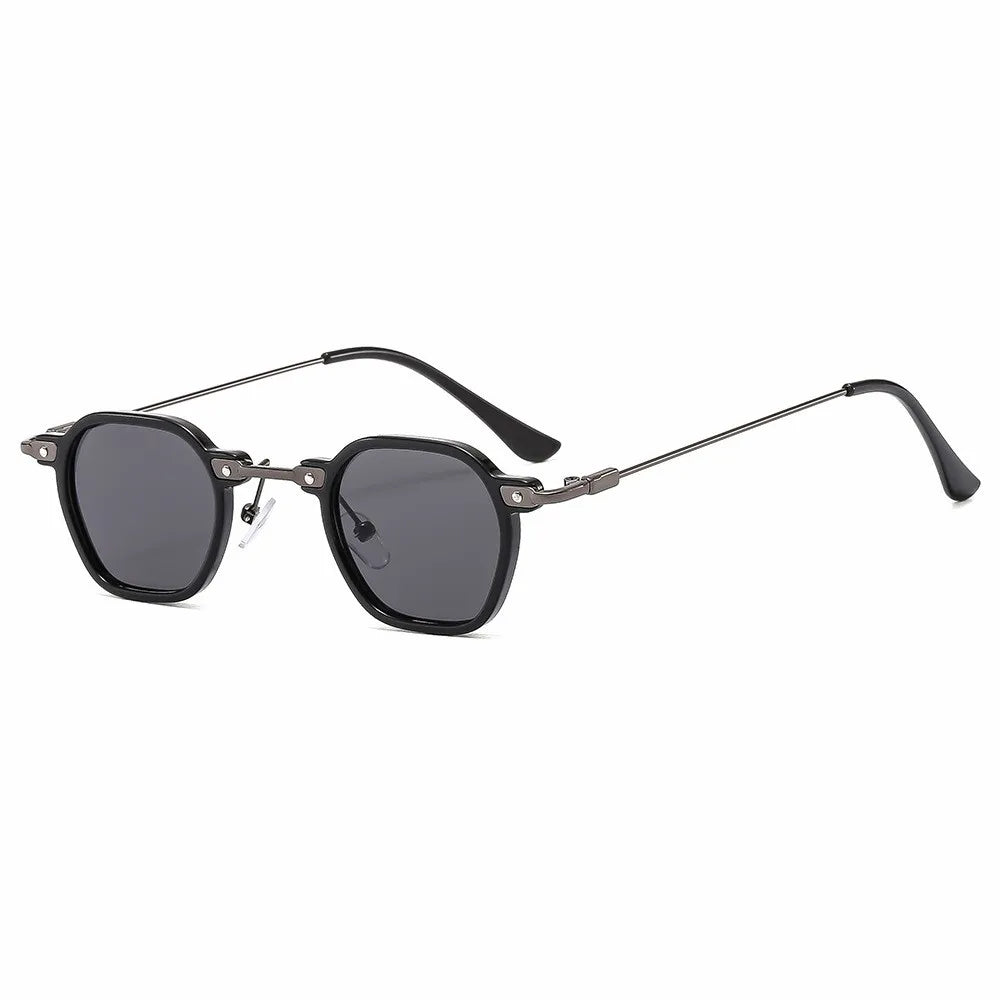 Small Square Sunglasses Riding Driving Sun Glasses Women Men Brand Designer Metal Frame Eyewear Shades Oculos De Sol UV400