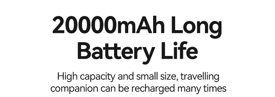 Rocoren 22.5W 20000mAh Power Bank QC PD 3.0 35W Fast Charge PowerBank Portable 10000mAh External Battery For iPhone 16 Xiaomi