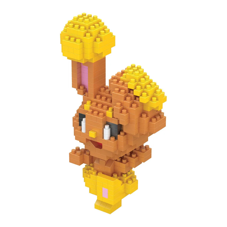 DIY Pokemon Blocks Small Cartoon Mini Building Block Pikachu Charizard Eevee Mewtwo Anime Assemble Action Model Dolls Toys