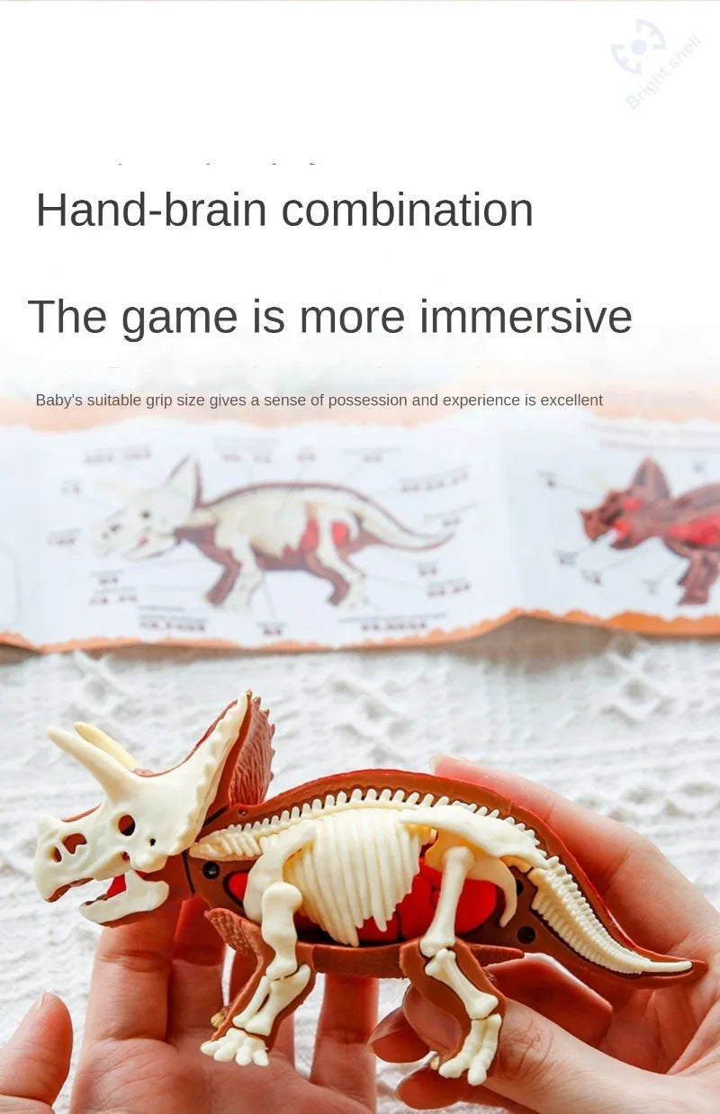 Jurassic World Kids Dinosaur Toy DIY Fossil Archaeology Excavation Kit Skeletons Dig Stem Science Educational Toys for Children
