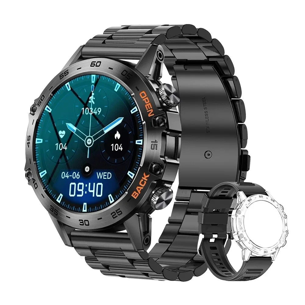 Xiaomi Mijia Bluetooth Call Smart Watch Men Outdoor Sports Fitness Heart Rate Health Monitoring Smartwatch for Android IOS Phone